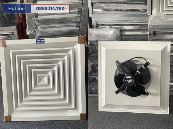 Quạt Hút Âm Trần Deton AT600-2 không nối ống