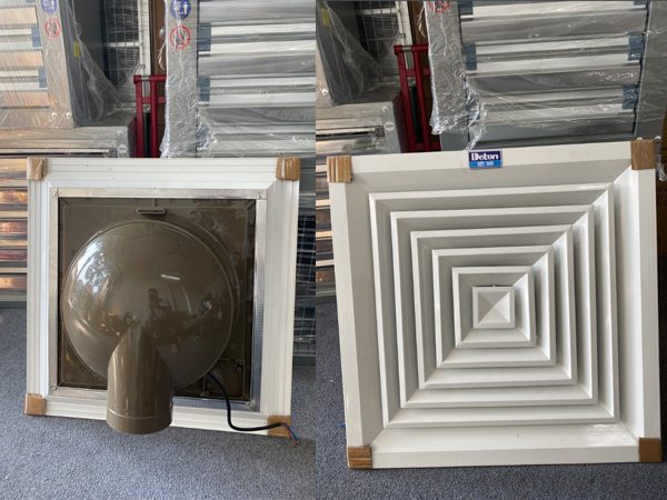 Quạt Hút Âm Trần Deton AT600-2 nối ống