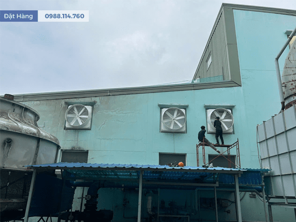 Lắp Đặt Quạt Thông Gió Composite 1460x1460