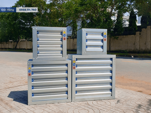 Quạt Hút Công Nghiệp 500x500 Full Inox