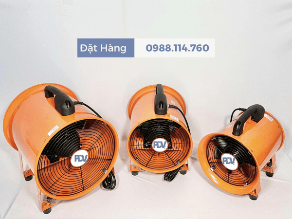 Ảnh Thật Quạt Hút Di Động SHT-45