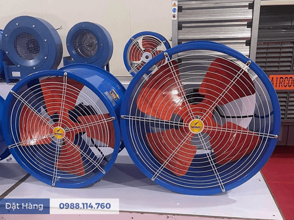 Ảnh Thật Quạt Thông Gió Tròn TM-500