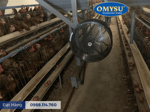 Quạt Thông Gió Tròn Omysu FA-50C-1