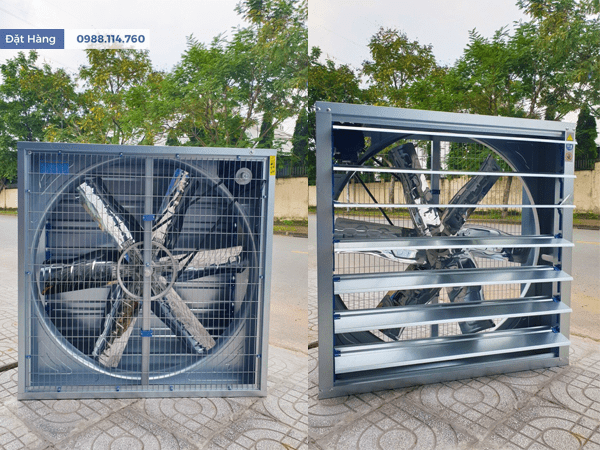 Quạt Thông Gió Vuông 1000x1000x400