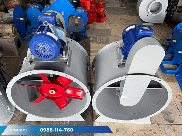 Quạt Hướng Trục Gián Tiếp 1.5HP