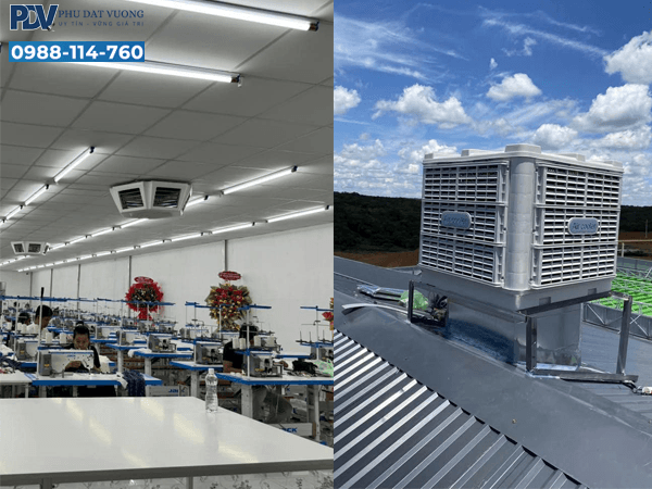 Máy Làm Mát Công Nghiệp Cố Định Aircooler 22000