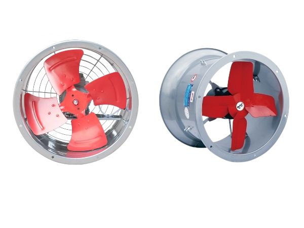 Hình ảnh thực tế của quạt hướng trục phòng nổ Deton SBFB60-4