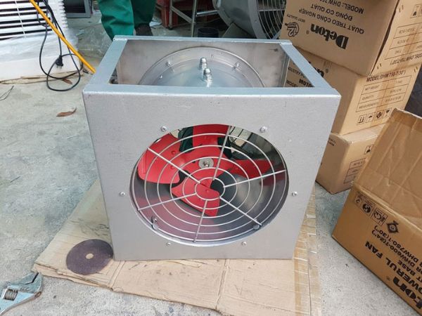 Hình ảnh thực tế của quạt hướng trục phòng nổ Deton SBFB70-4