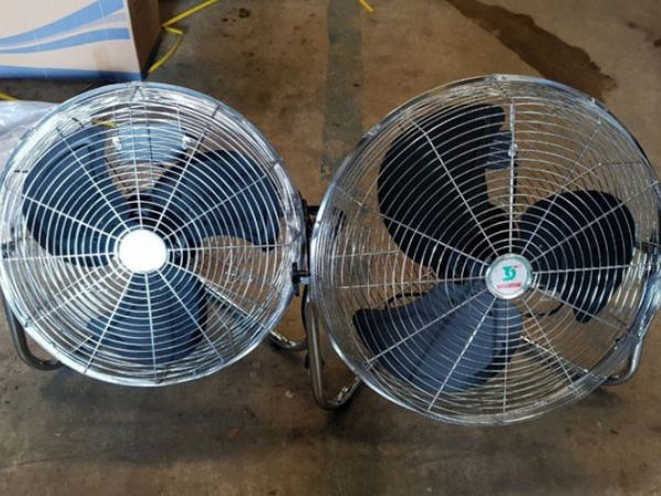 Hình ảnh thực tế của quạt sàn công nghiệp Soffnet FE-50V