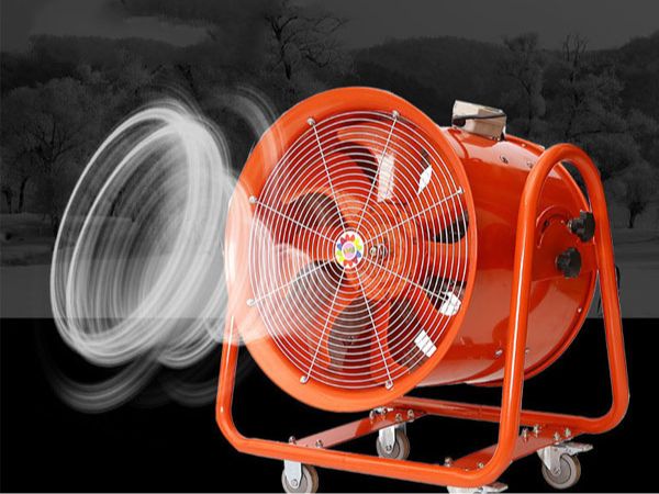 Hình ảnh thực tế của quạt xách tay phòng nổ Soffnet BTF-50