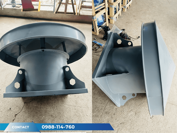 Hình Thực Tế Quạt Hút Mái Nhà Xưởng TGN-35