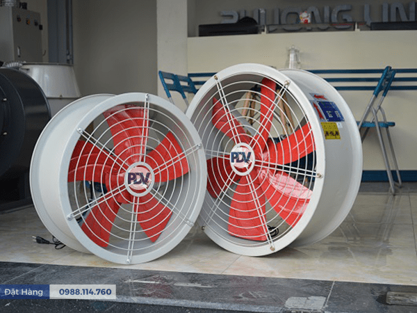 Ảnh Thực Tế Quạt Thông Gió Tròn