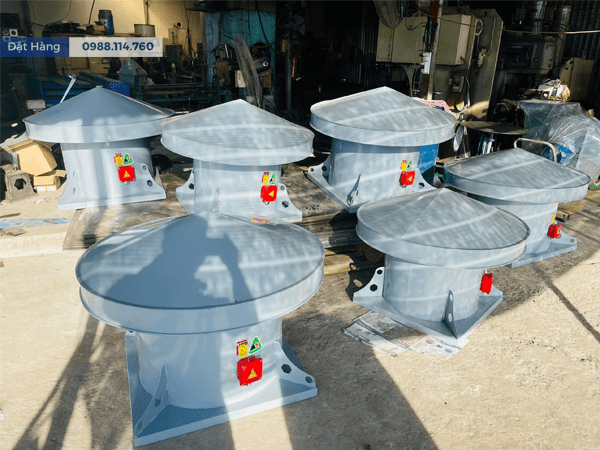 Ảnh Thật Quạt Thông Gió Mái