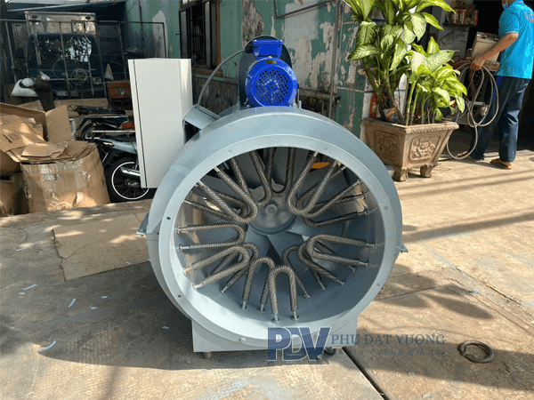 Ảnh Thực Tế Quạt Sấy Công Nghiệp 30KW