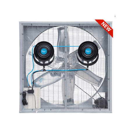 Quạt thông gió công nghiệp phun sương