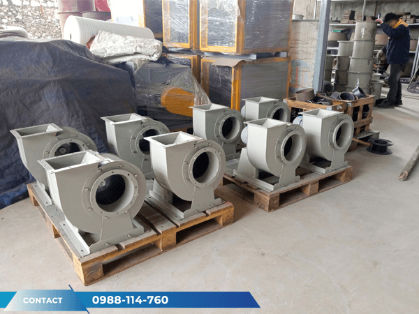 Ảnh Thật Quạt Ly Tâm 3KW