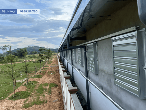 Lắp đặt quạt hút công nghiệp vuông