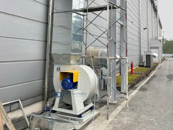 Lắp Quạt Ly Tâm 2.2KW