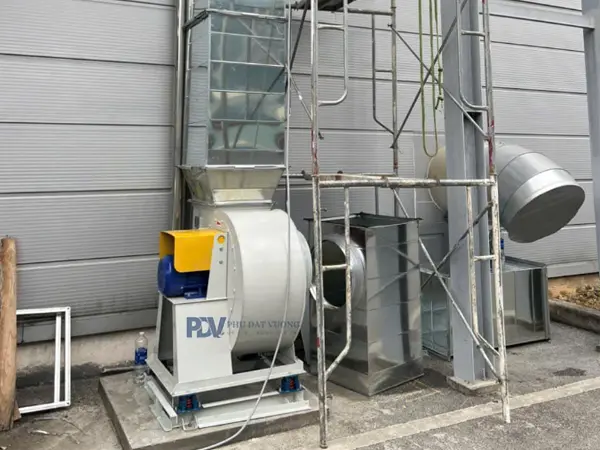 Lắp Quạt Ly Tâm 4KW