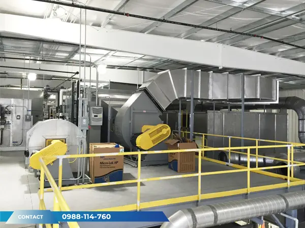 Lắp Quạt Ly Tâm Gián Tiếp 4KW