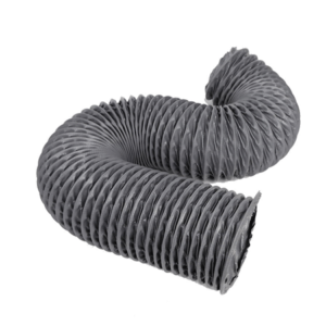 Ống gió mềm vải Simili xám phi 100
