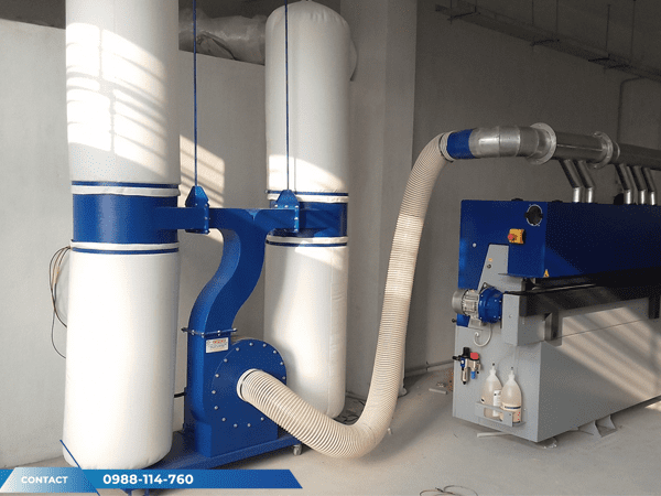 Quạt Hút Bụi Túi Vải Công Nghiệp