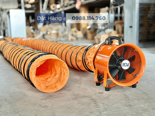 Quạt hút xách tay hút khói