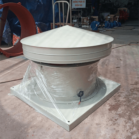 Hình Thực Tế Quạt Hút Mái Nhà Xưởng 203-2.5