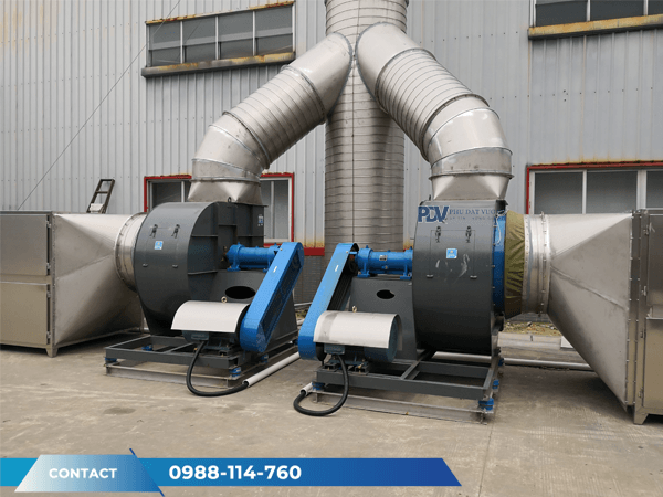 Ứng Dụng Quạt Hút Ly Tâm Gián Tiếp 