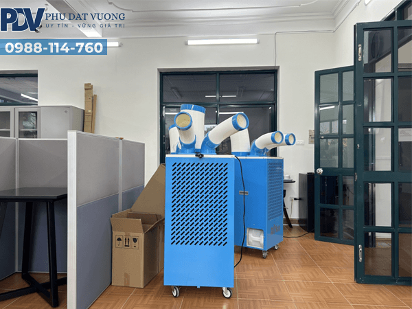 Ảnh Thật Máy Lạnh Di Động Công Nghiệp