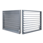 Chớp quạt thông gió vuông