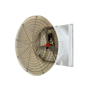 Quạt thông gió Composite 1460x1460 loa (3 Cánh nhôm đúc)