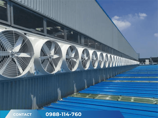 Lắp Đặt Quạt Thông Gió Composite