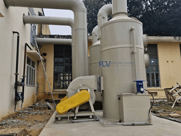 Lắp Đặt Quạt Ly Tâm Composite